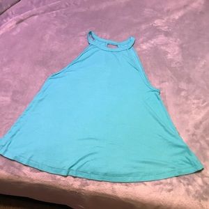 Teal tank top